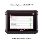 Battery Replacement for ICON T10 Diagnostic Scan Tool